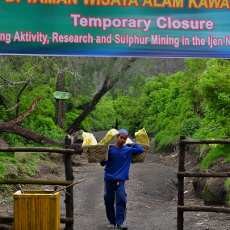 Awas! Kadar Gas Gunung Ijen Dinyatakan Berbahaya