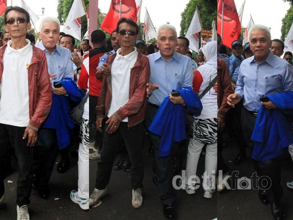Gaya Pimpinan Parpol Tembus Massa di KPU