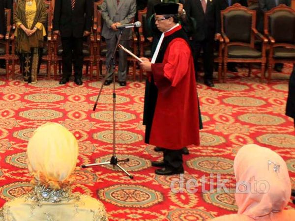 Ahmad Sodiki Resmi Jadi Wakil Ketua MK