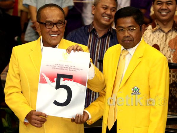 Pemilu 2014, Golkar Dapat Nomor Urut 5