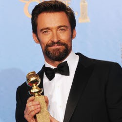 Hugh Jackman Kalahkan Bradley Cooper di Golden Globe Awards 2013