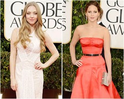 12 Seleb dengan Gaun Terbaik di Golden Globes 2013