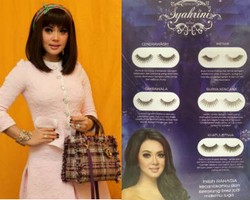 5 Bulu Mata Cetar Membahana dari Syahrini