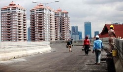 Lalin di Layang Blok M - Antasari Macet 3 Km