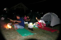 Kemping Seru & Murah Meriah di Pantai Pasir Putih Anyer