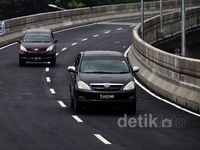 Jalan Layang Non Tol Antasari-Blok M Diuji Coba