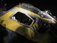 Kereta Tergelincir, 17 Tentara Mesir Tewas
