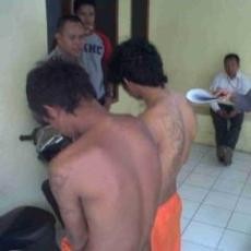 Dua Remaja Berandalan Bermotor Nyaris Diamuk Massa