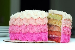 Resep Ombre Cake