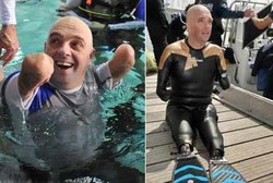 Pria Ini Pegang Rekor Selam Dunia Meski Tak Punya Tangan dan Kaki