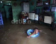  BNPB: Sebagian Banjir di Kawasan Jakarta Surut