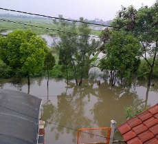 Terjebak Banjir 1,5 M, Warga Perumahan Prima Tangerang Minta Dievakuasi