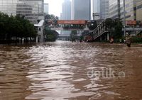 Thamrin Menjadi Lautan