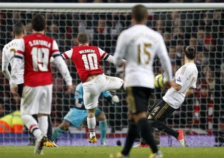 Wenger: Wilshere Sudah Balik ke Performa Terbaik