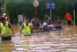 10 Ton Makanan Pendamping ASI Diberikan untuk Pengungsi Banjir
