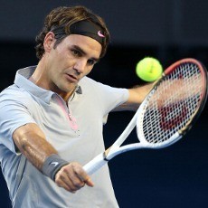 Pijak Babak Ketiga, Federer Jumpa Petenis Tuan Rumah