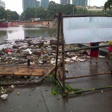 Mirip Kolam, Underpass Kemayoran-Sunter Kelelep Banjir 5 Meter