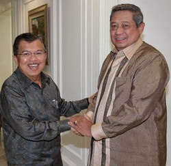 Temui SBY, JK Tak Bicarakan Politik