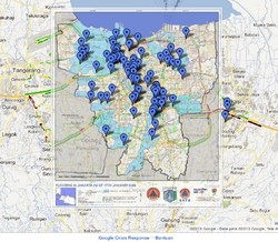 Traveling ke Jakarta, Silakan Pantau Banjir di Google Maps
