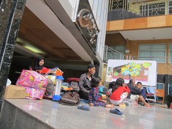 Sejuta Rasa Tinggal di Lokasi Pengungsian