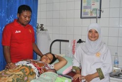 Oeekkk.. Afif Lahir Saat Banjir 3 Meter Melanda