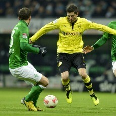 Dortmund Pesta Gol di Kandang Bremen