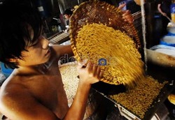 Perajin Tempe Tuding Pemerintah Bohong Soal Produksi Kedelai