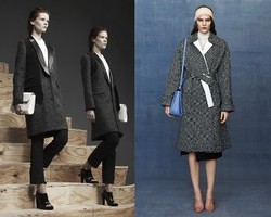 Coat Abu-abu Tren 2013, Warnai Koleksi Alexander Wang Hingga Balenciaga