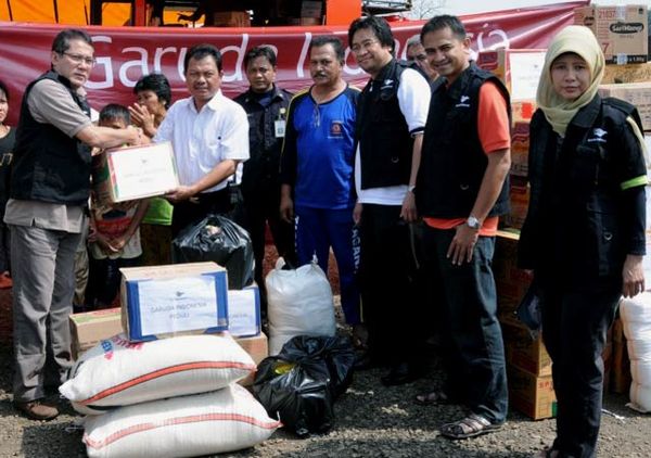 Garuda Bantu Korban Banjir