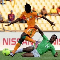 Gervinho Menangkan Pantai Gading
