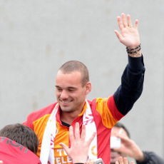 Sneijder Disambut Bak Raja di Istanbul