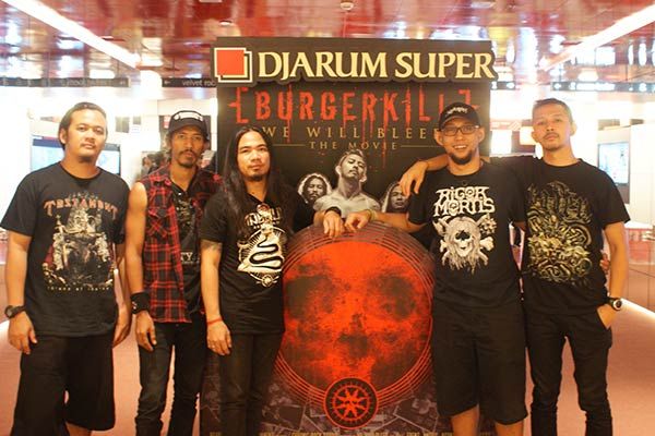 Premier Film Dokumenter Burgerkill We Will Bleed di Blitz Megaplex, Pacific Place