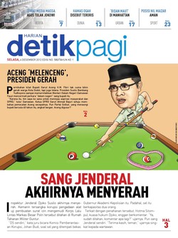 SANG JENDERAL AKHIRNYA MENYERAH
