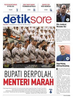 BUPATI BERPOLAH, MENTERI MARAH