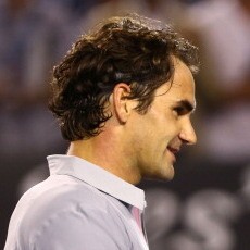 Federer Menangi Duel Lima Set Lawan Tsonga