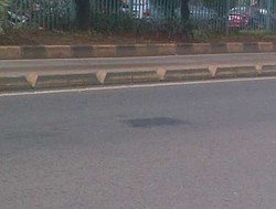 Lubang Maut di Jl Mayjen Sutoyo Jaktim Sudah Diperbaiki