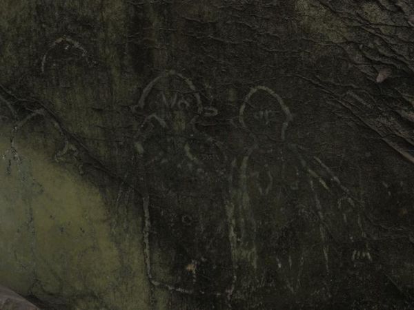 Lukisan Alien di Papua