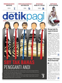 SBY TAK BAHAS PENGGANTI ANDI