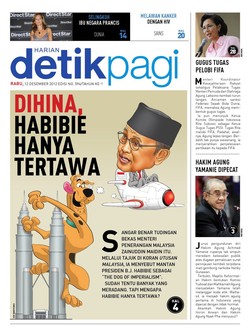 DIHINA, HABIBIE HANYA TERTAWA