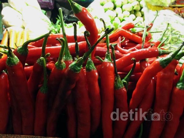 Harga Cabai Menjulang di Pasar Tradisional