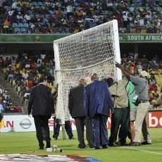 Ketika Laga Piala Afrika Diganggu Insiden Tiang Gawang