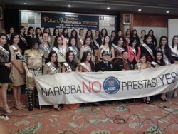 38 Finalis Putri Indonesia Diceramahi Tentang Bahaya Narkoba