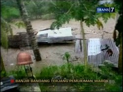 Saat Banjir Bandang Terjang Minahasa