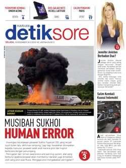 MUSIBAH SUKHOI HUMAN ERROR