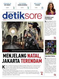 MENJELANG NATAL, JAKARTA TERENDAM