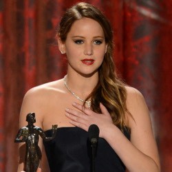 Jennifer Lawrence & Daniel Day-Lewis, Aktor dan Aktris Terbaik SAG Awards 2013