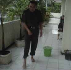 Hujan Deras, Lantai Dua PN Surabaya Banjir 10 Cm