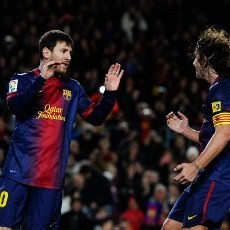 Messi Empat Gol, Barca Hantam Osasuna 5-1
