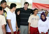 Lars Reidel Berbagi Ilmu dengan Atlet Nasional