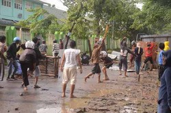 Belasan Orang Terluka Dalam Tawuran di Dekat Rumah Dinas Kapolda Sulselbar